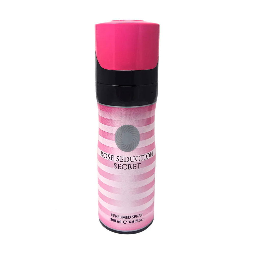 Парфумований дезодорант-спрей Fragrance World Rose Seduction Secret жіночий, 200 мл